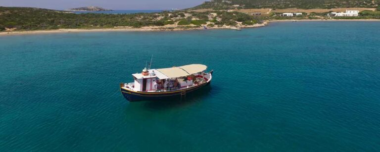 Pêche traditionnelle à Paros